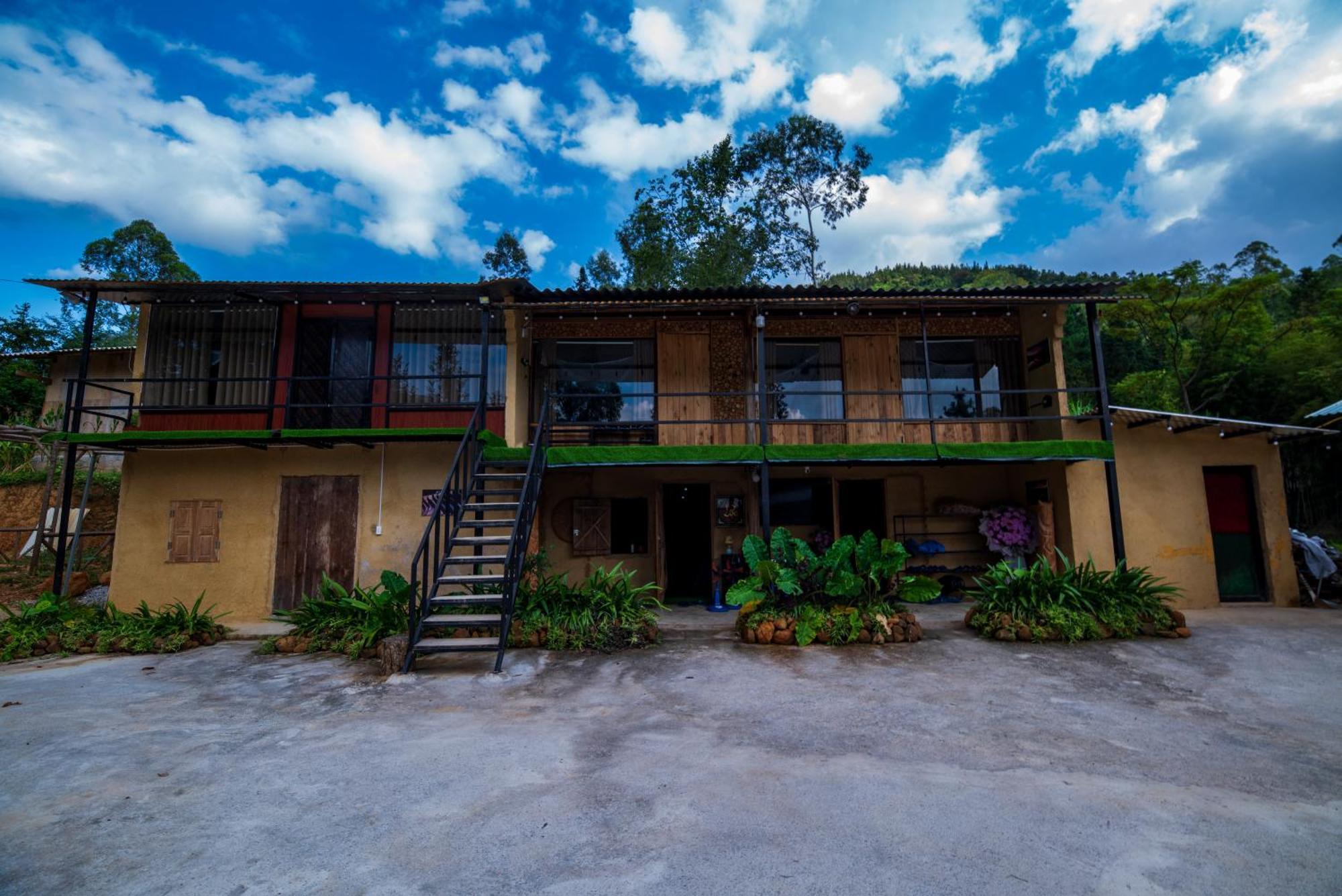 Dong Van Panorama Homestay Bagian luar foto
